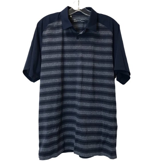 Under Armour Men's Threadborne Boundless Polo (Size Large) - Picture 1 of 3
